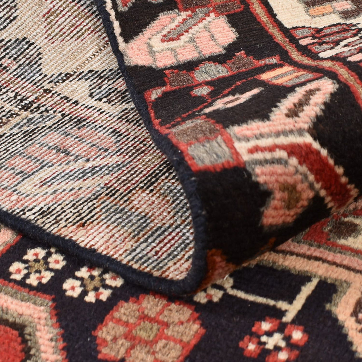 Tapis persan - Nomadic - 202 x 128 cm - rouge