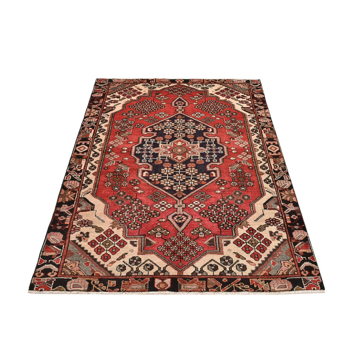 Tapis persan - Nomadic - 202 x 128 cm - rouge