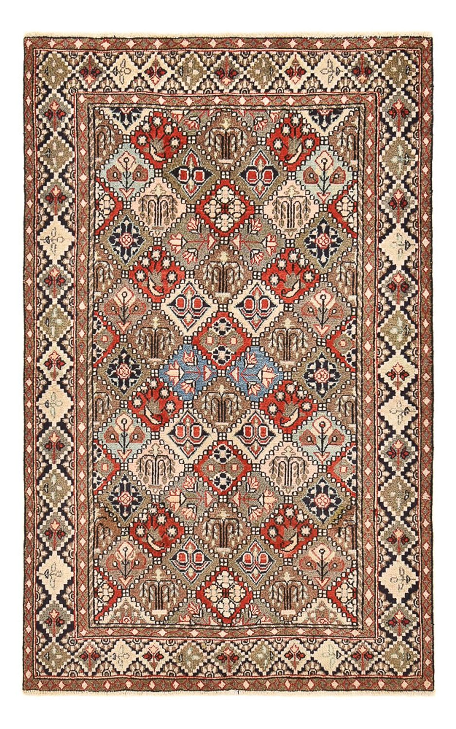 Tapis persan - Nomadic - 187 x 113 cm - multicolore