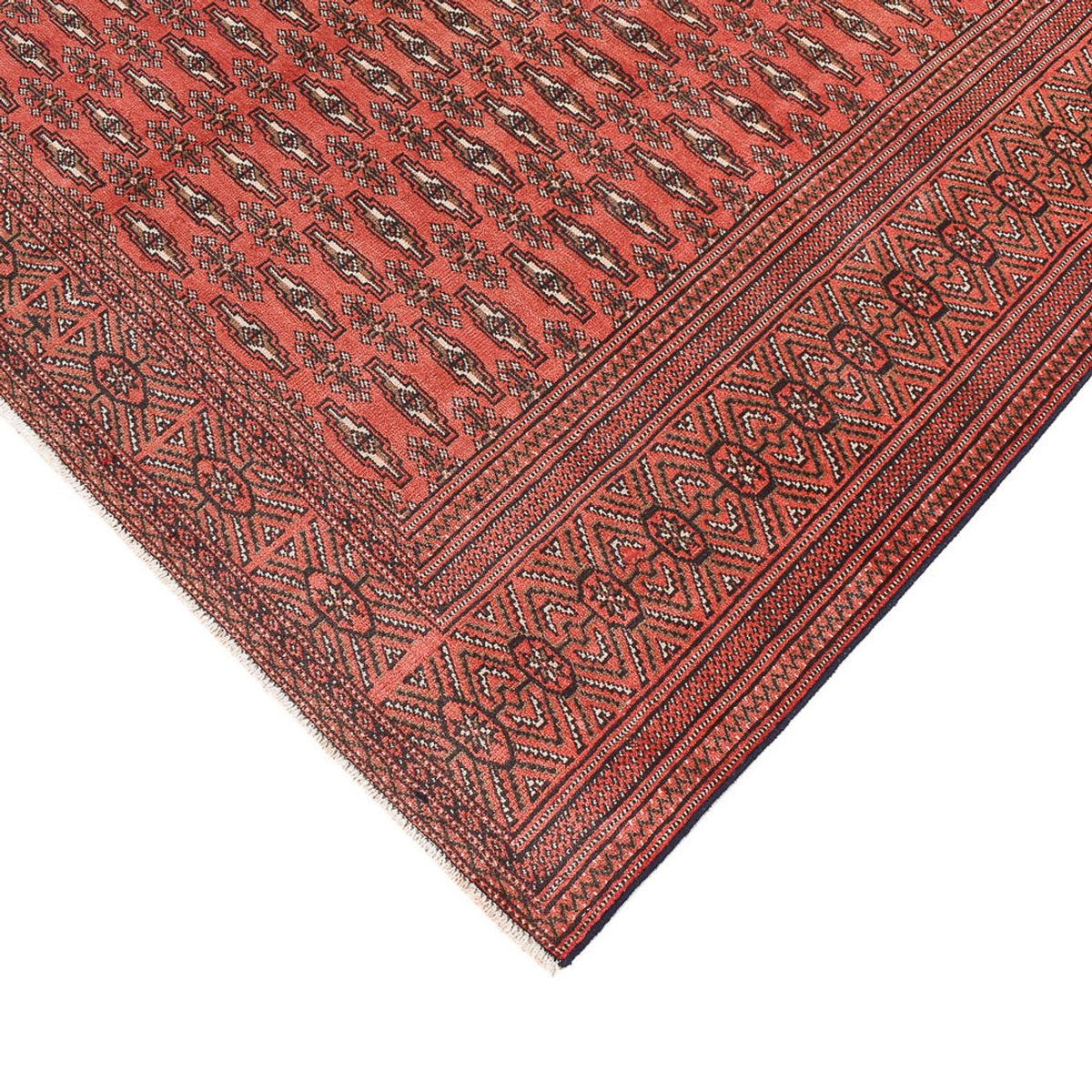 Tapis Turkaman - 289 x 191 cm - rouge
