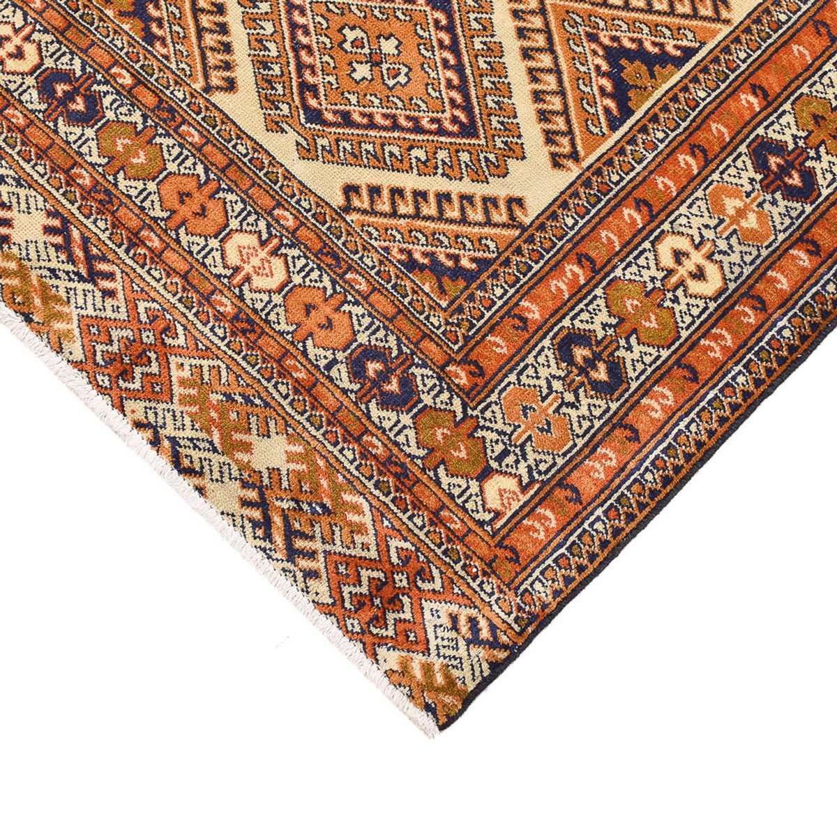 Tapis Turkaman - 188 x 131 cm - sable
