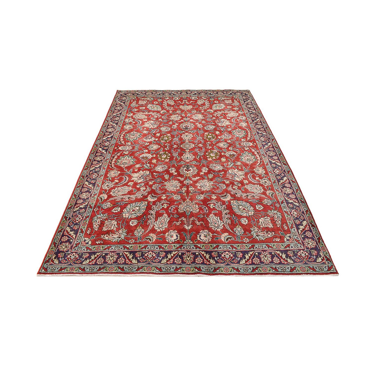 Tapis persan - Tabriz - 308 x 201 cm - rouge