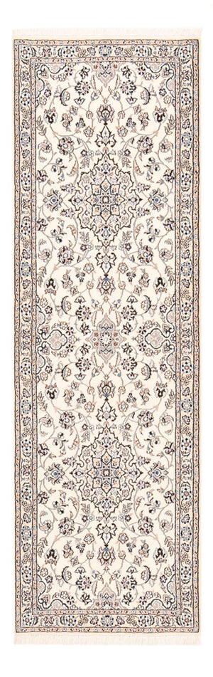 Tapis de couloir Tapis persan - Nain - Royal - 229 x 70 cm - crème