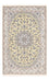 Tapis persan - Nain - Royal - 210 x 132 cm - beige