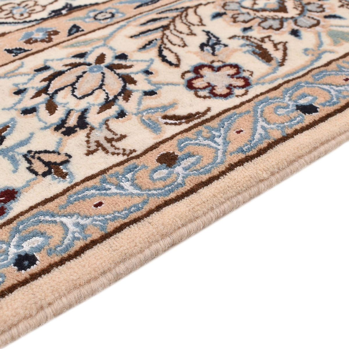 Tapis persan - Nain - Royal - 255 x 159 cm - vert foncé