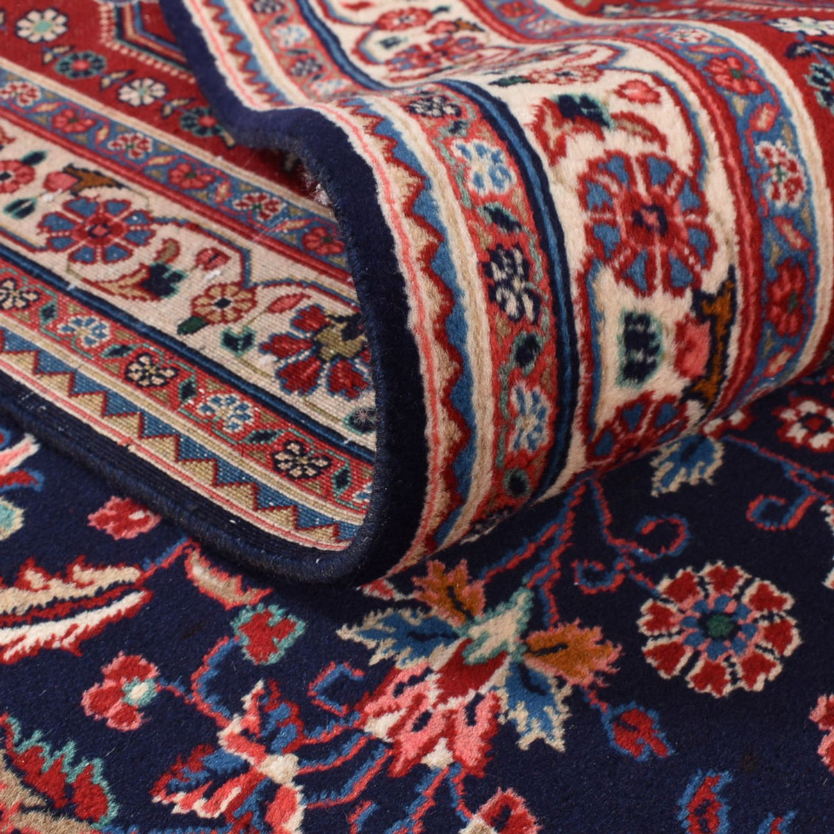 Tapis persan - Classique - 428 x 306 cm - rouge foncé