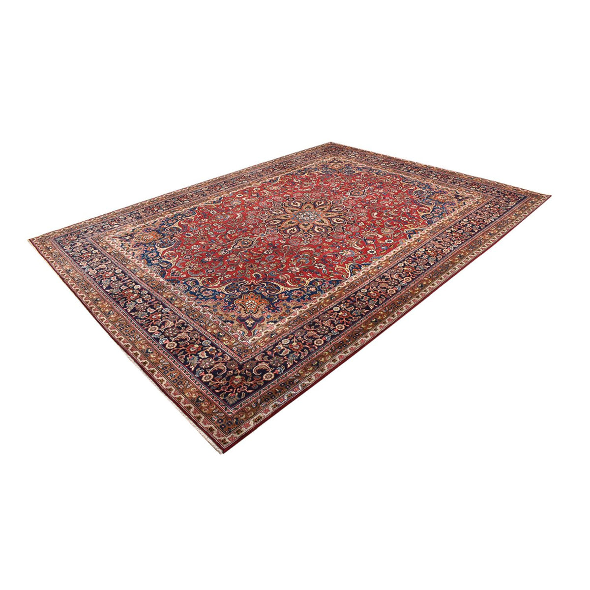 Tapis persan - Classique - 393 x 292 cm - rouge
