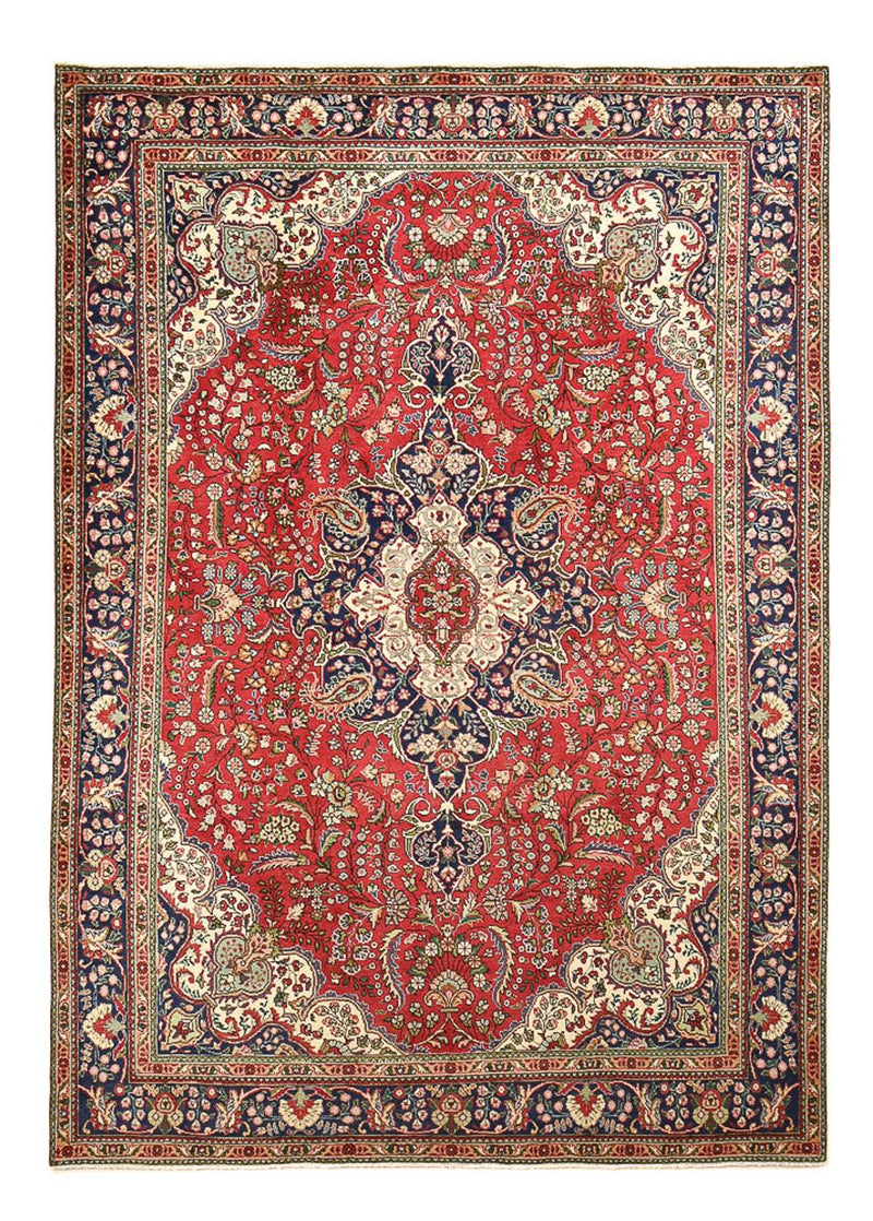 Tapis persan - Tabriz - 363 x 257 cm - rouge