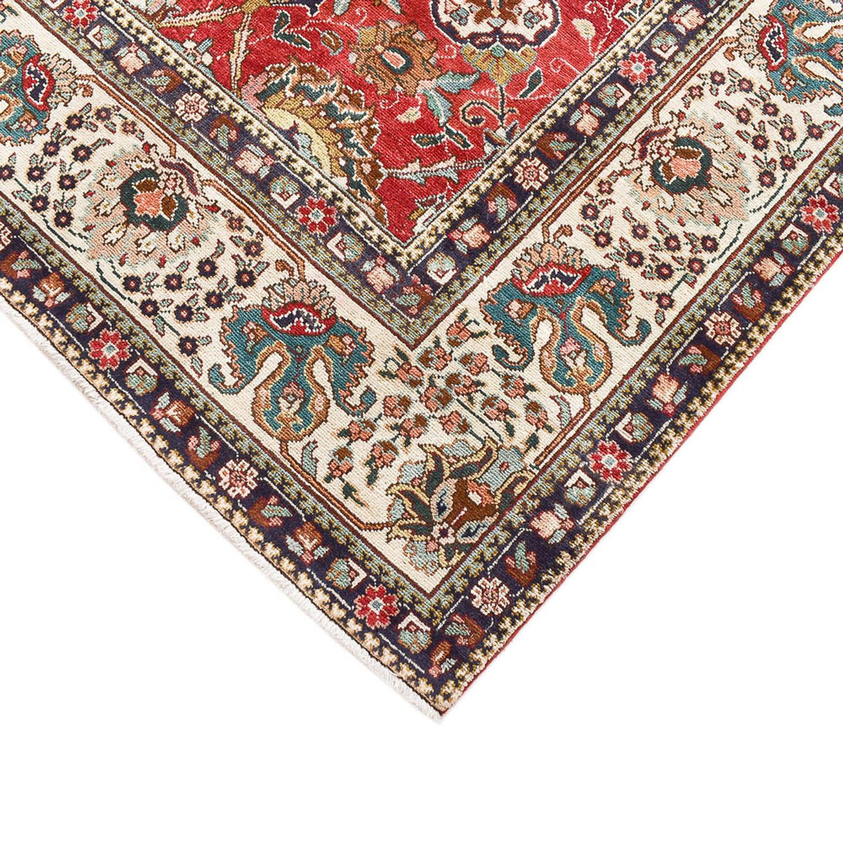 Tapis persan - Tabriz - 330 x 226 cm - rouge