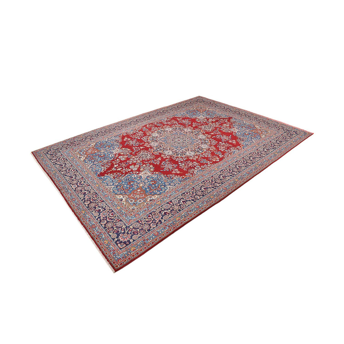Tapis persan - Classique - 341 x 243 cm - rouge