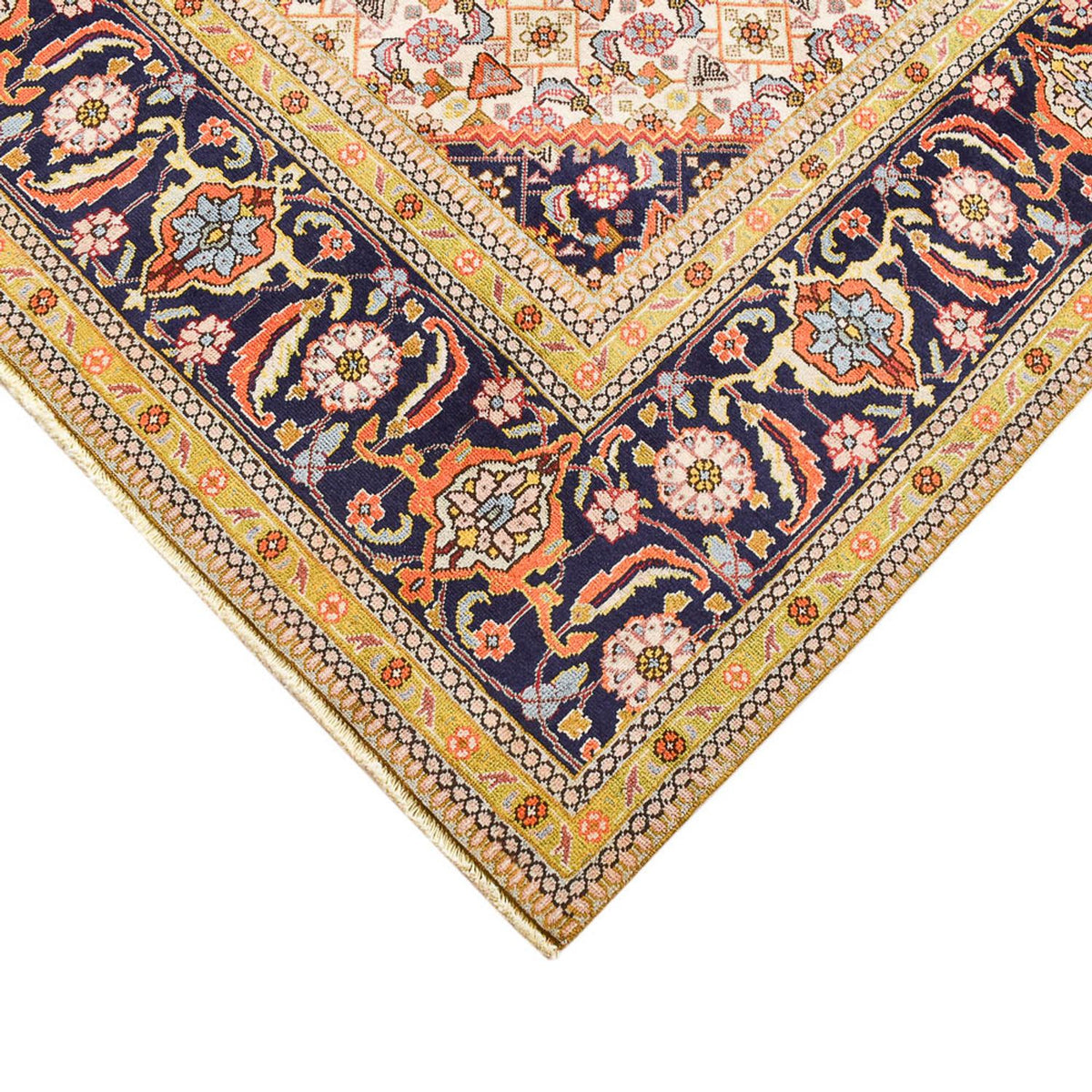 Tapis persan - Tabriz - 306 x 197 cm - orange