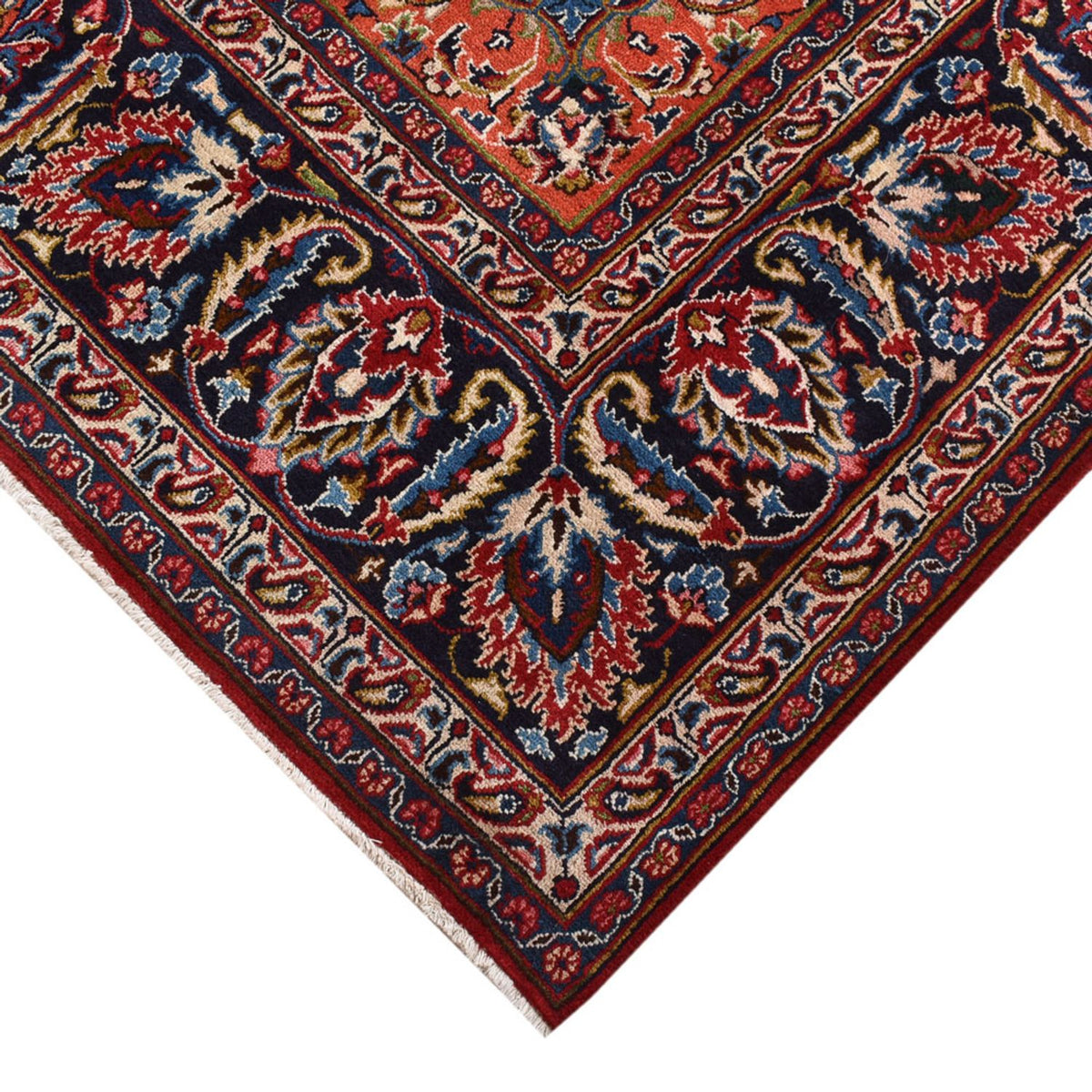 Tapis persan - Classique carré - 319 x 296 cm - rouge