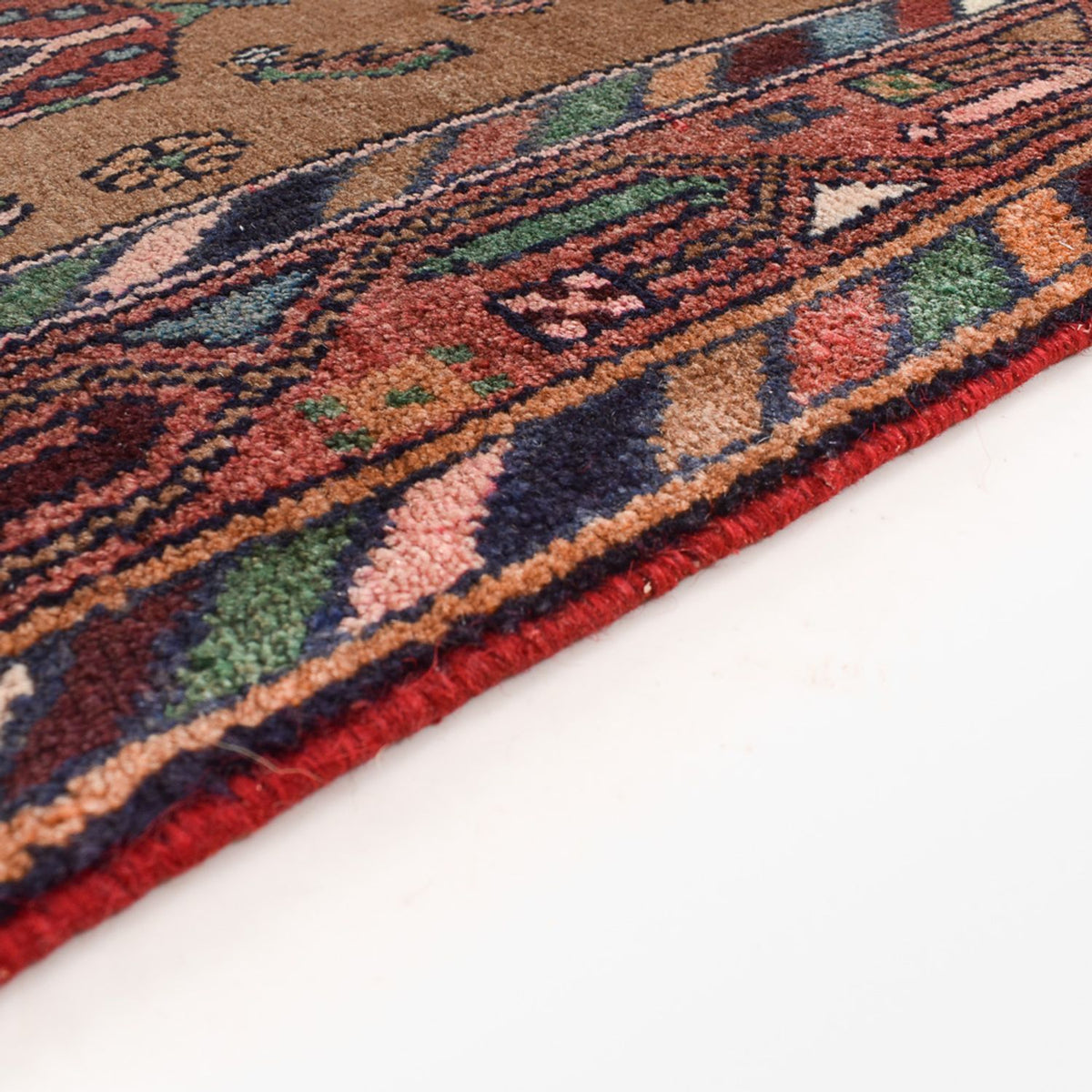 Tapis de couloir Tapis persan - Nomadic - 317 x 112 cm - terracotta