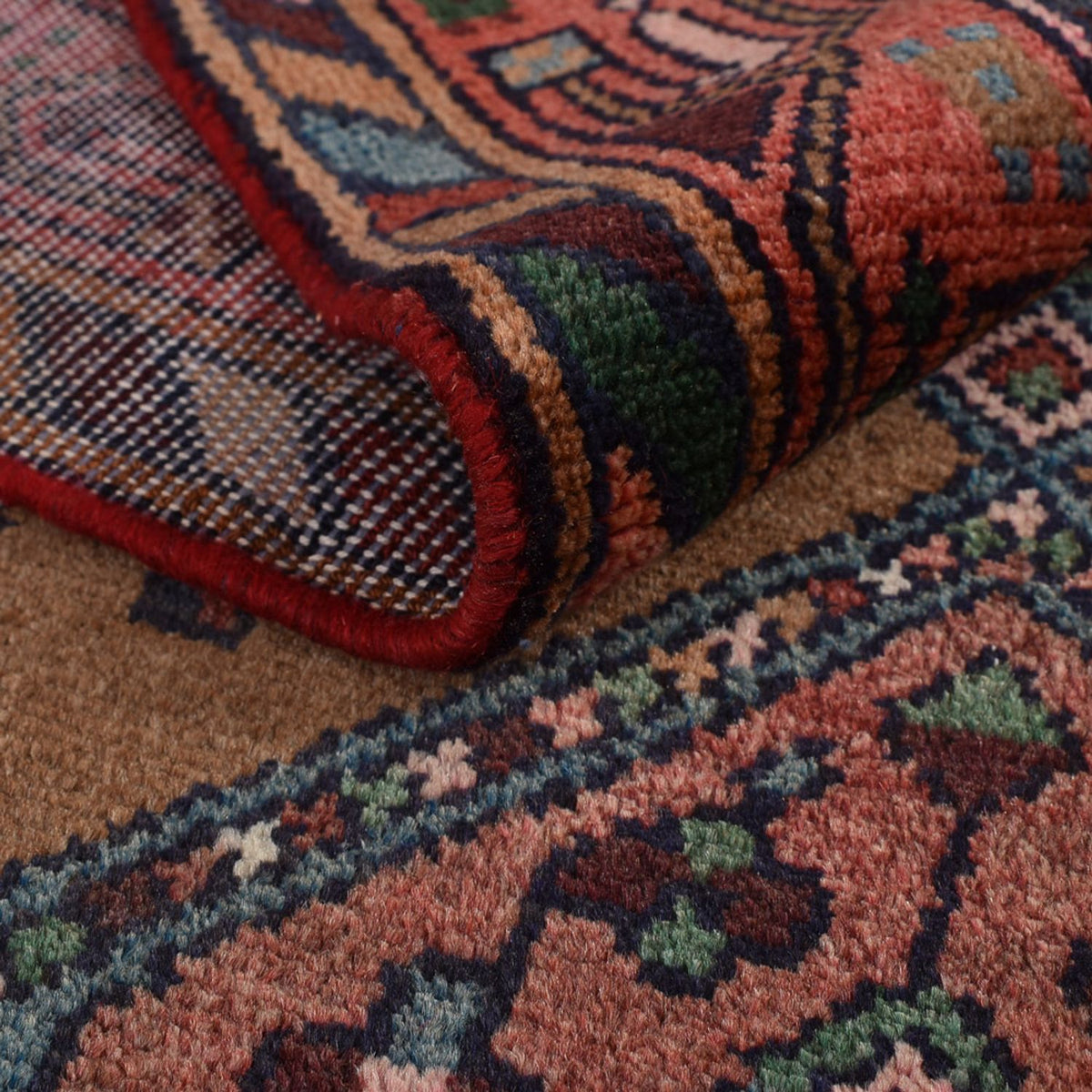 Tapis de couloir Tapis persan - Nomadic - 317 x 112 cm - terracotta