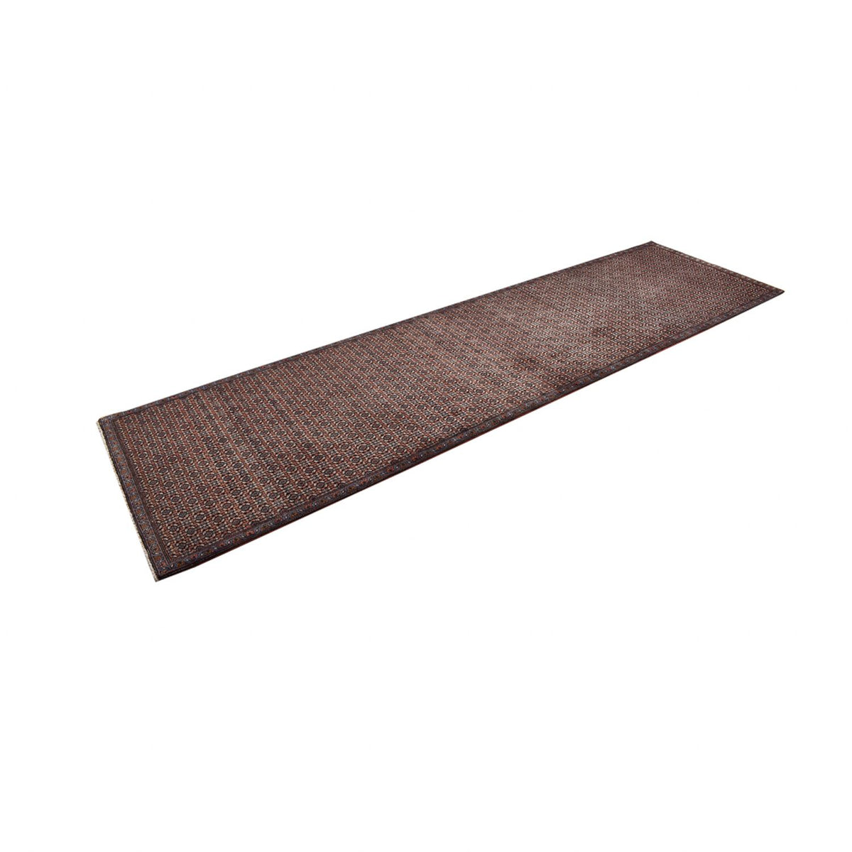 Tapis de couloir Tapis persan - Classique - 378 x 105 cm - beige foncé