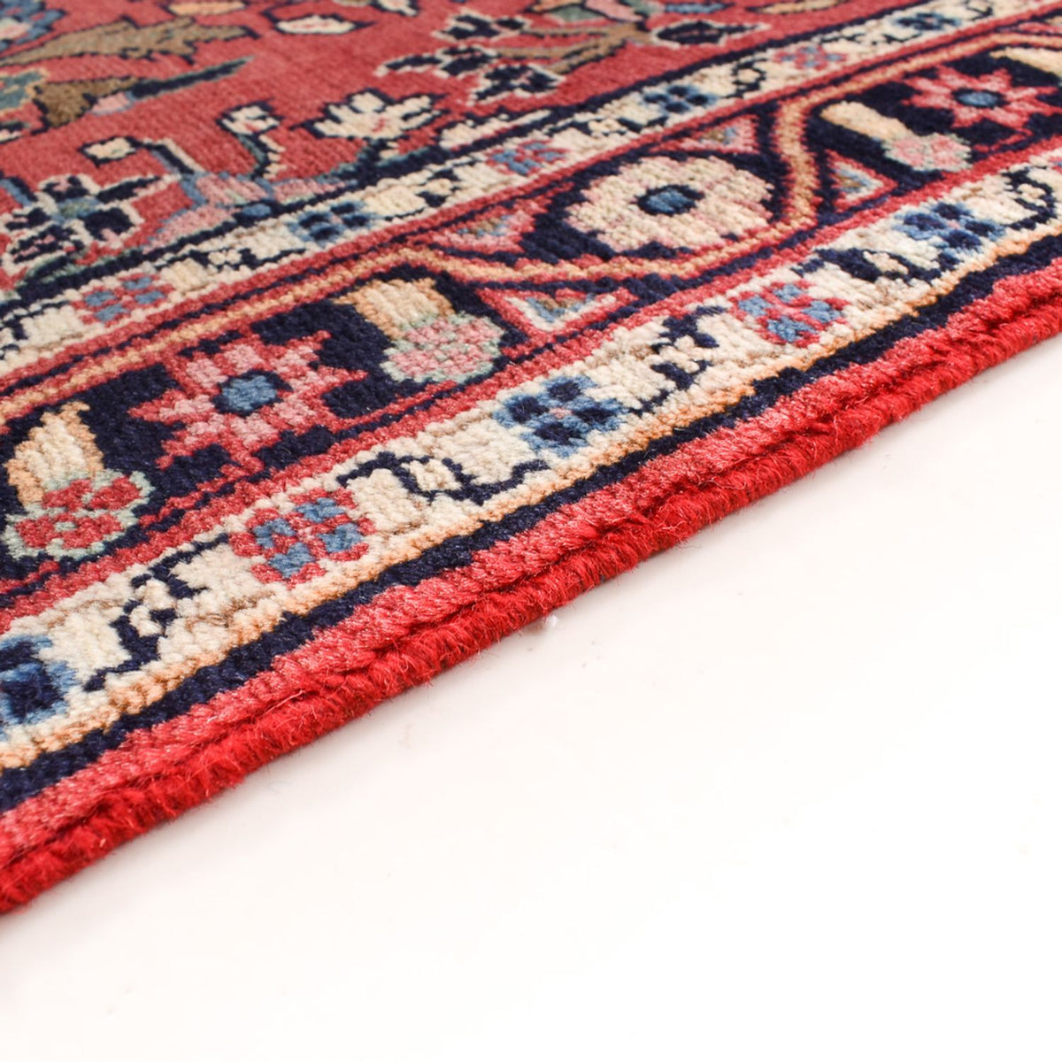 Tapis de couloir Tapis persan - Nomadic - 320 x 111 cm - rouge