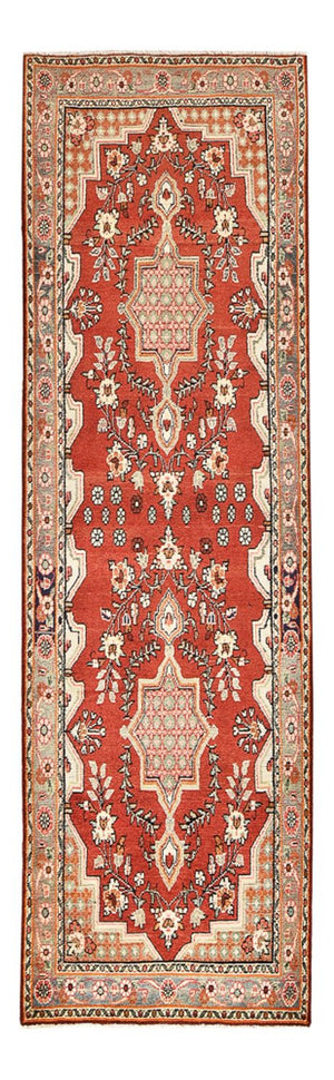 Tapis de couloir Tapis persan - Tabriz - 282 x 80 cm - multicolore