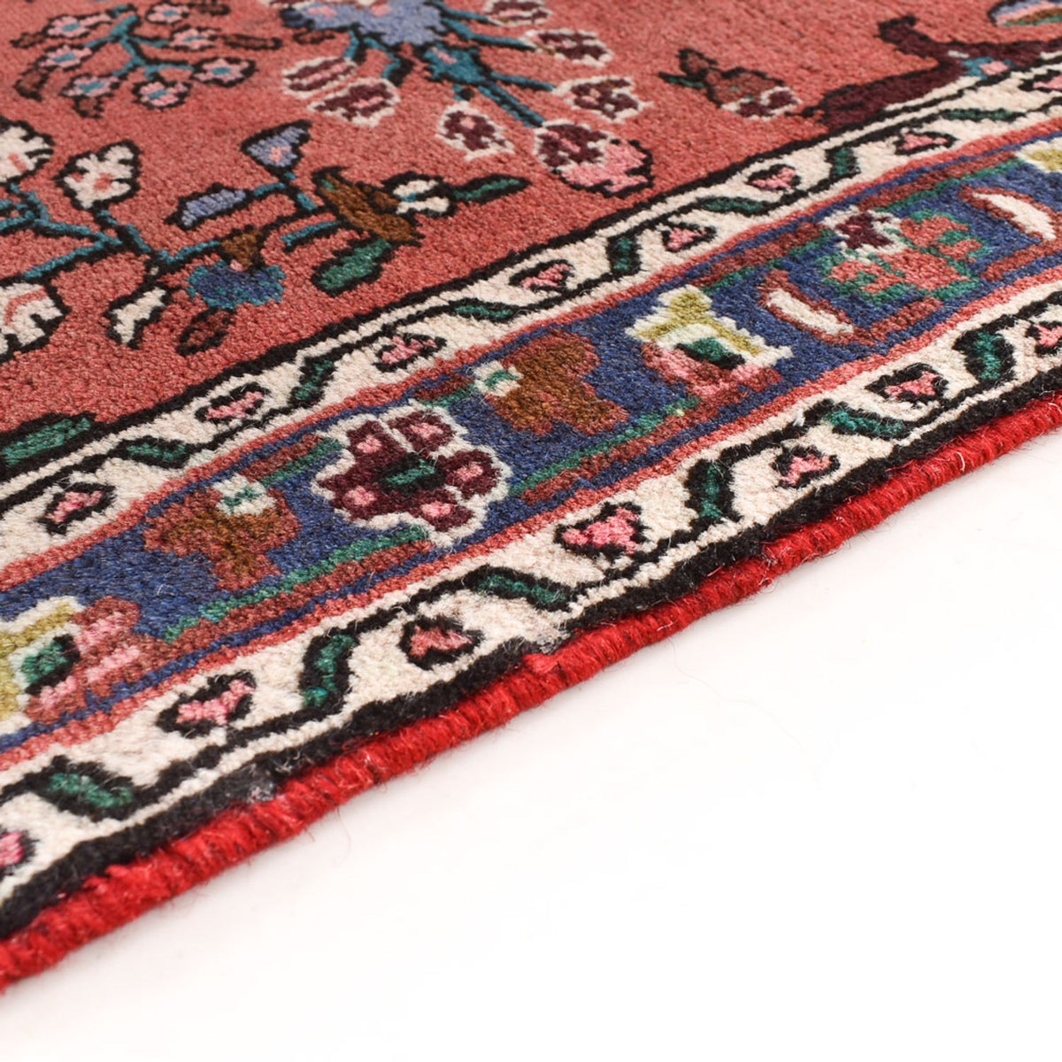Tapis de couloir Tapis persan - Nomadic - 295 x 80 cm - rouge clair