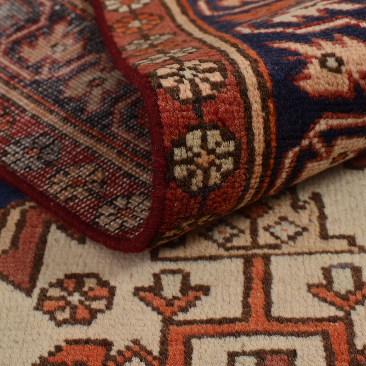 Tapis de couloir Tapis persan - Nomadic - 345 x 82 cm - beige