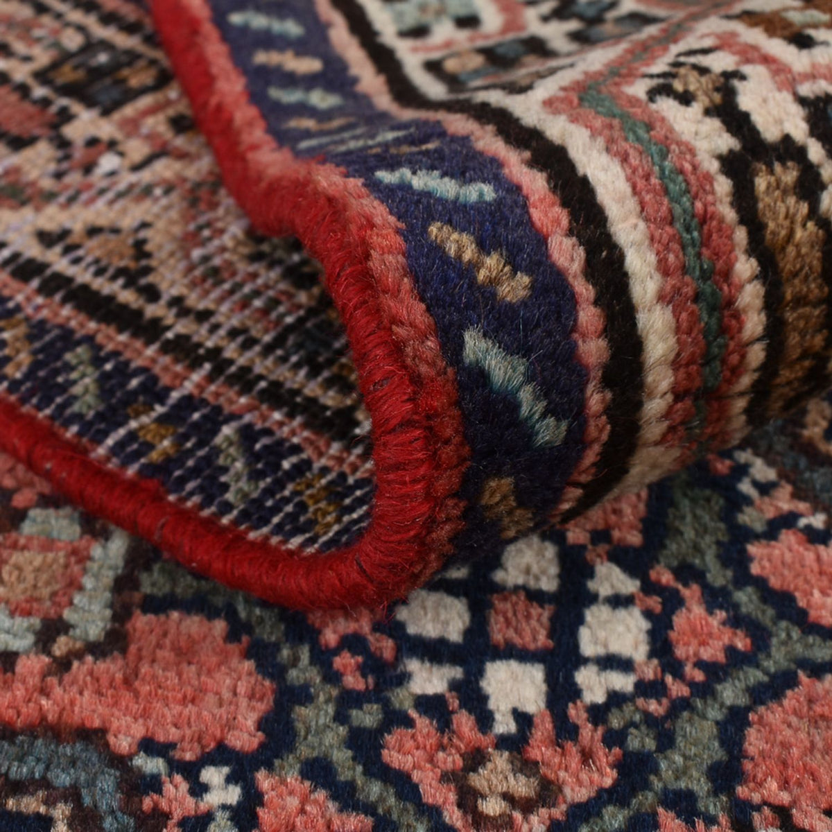 Tapis de couloir Tapis persan - Nomadic - 290 x 84 cm - rouge clair