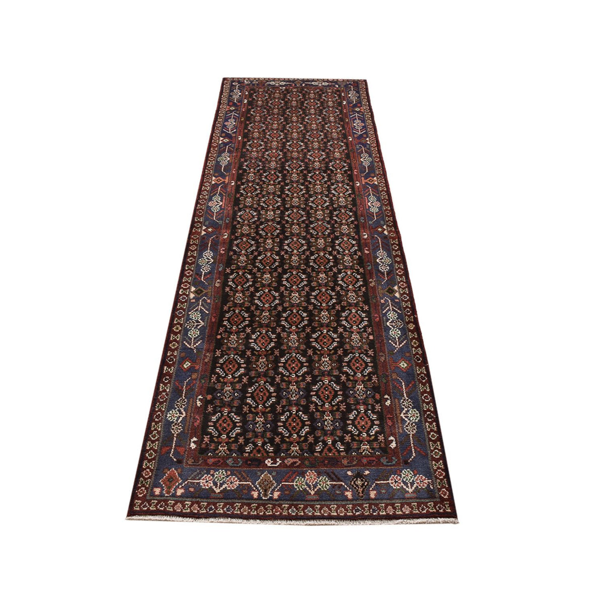 Tapis de couloir Tapis persan - Nomadic - 300 x 79 cm - beige foncé