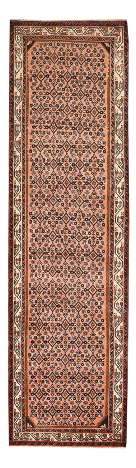 Tapis de couloir Tapis persan - Nomadic - 295 x 85 cm - beige foncé