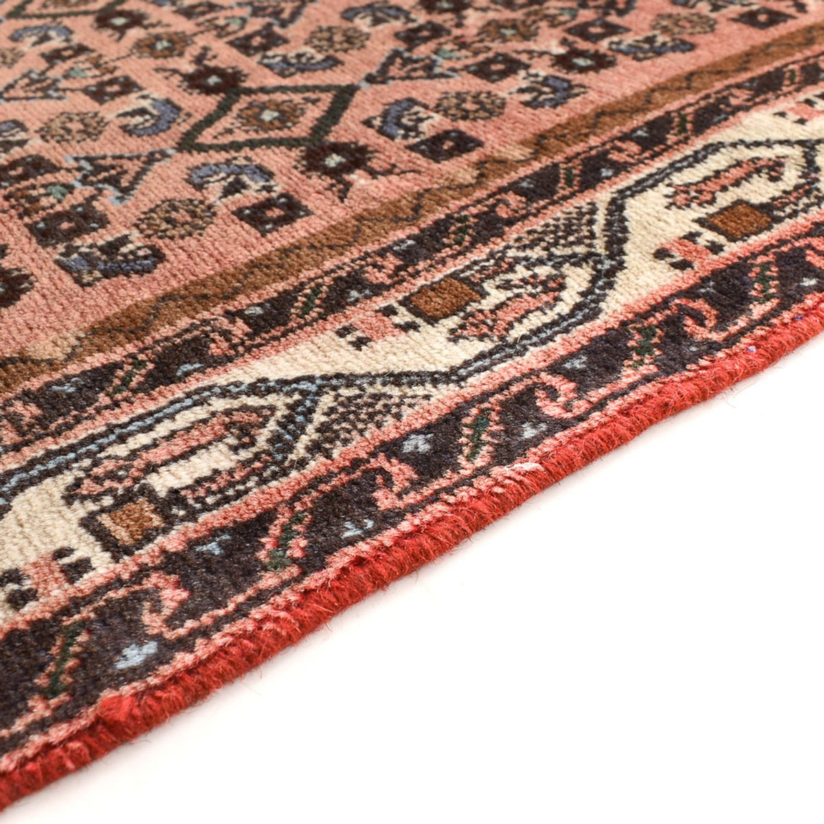 Tapis de couloir Tapis persan - Nomadic - 295 x 85 cm - beige foncé