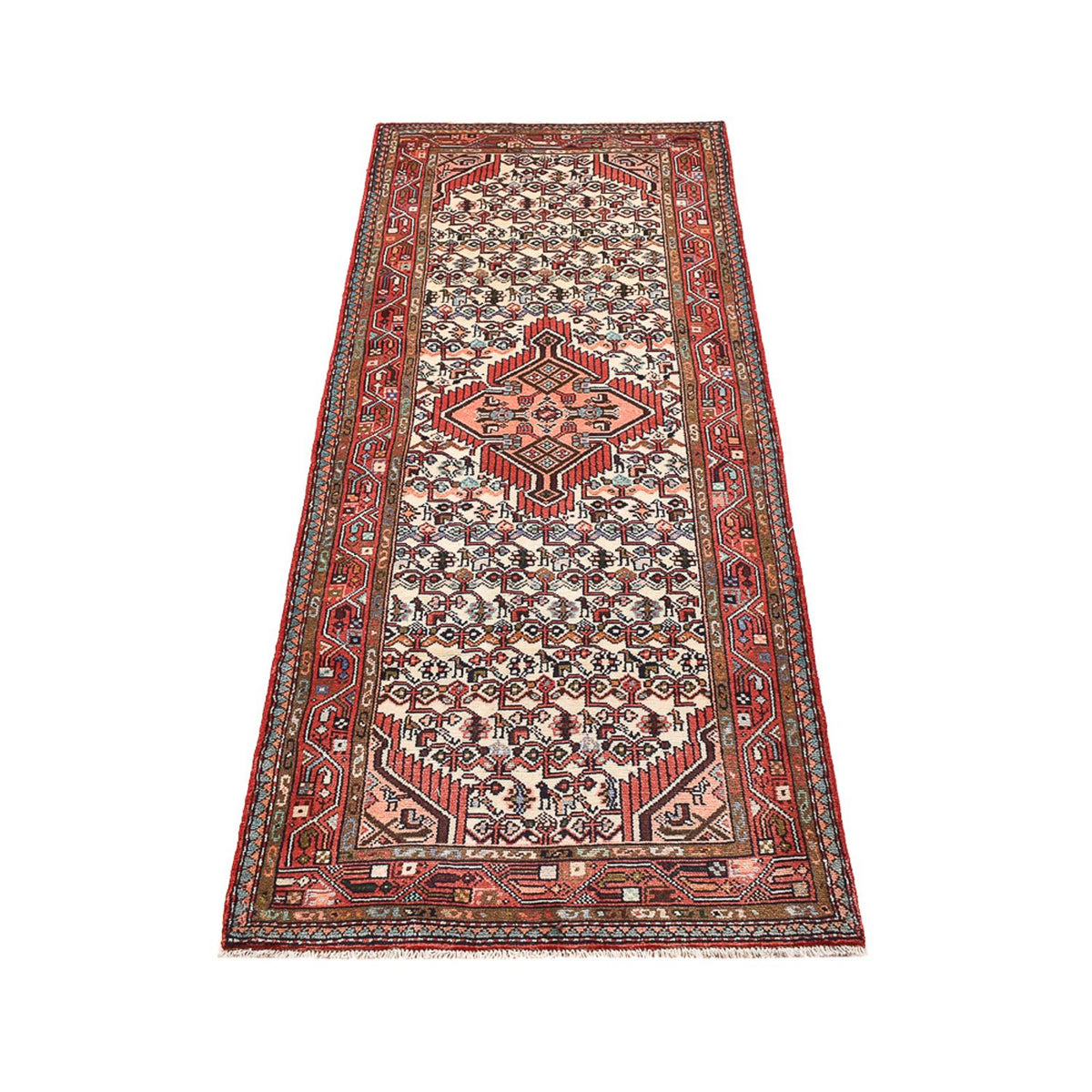 Tapis de couloir Tapis persan - Nomadic - 194 x 78 cm - sable