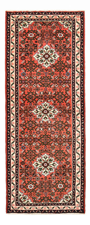 Tapis de couloir Tapis persan - Nomadic - 188 x 68 cm - rouge