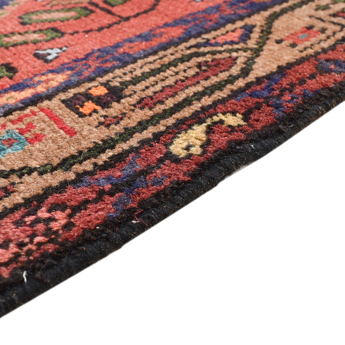 Tapis persan - Nomadic - 168 x 79 cm - rouge
