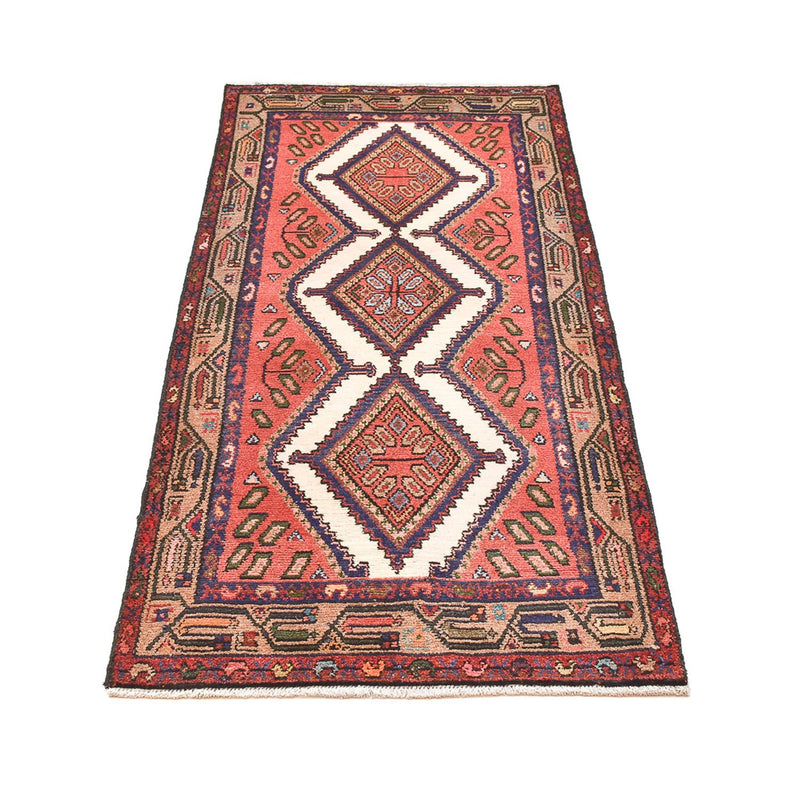 Tapis persan - Nomadic - 168 x 79 cm - rouge
