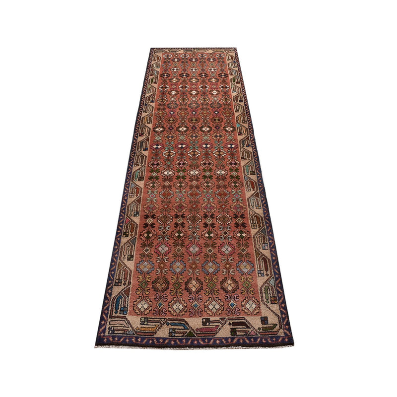 Tapis de couloir Tapis persan - Nomadic - 278 x 78 cm - rouge clair
