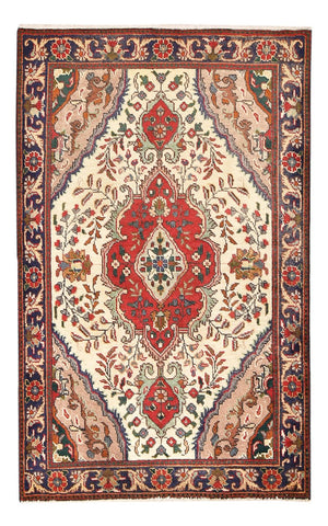 Tapis persan - Tabriz - 149 x 93 cm - beige
