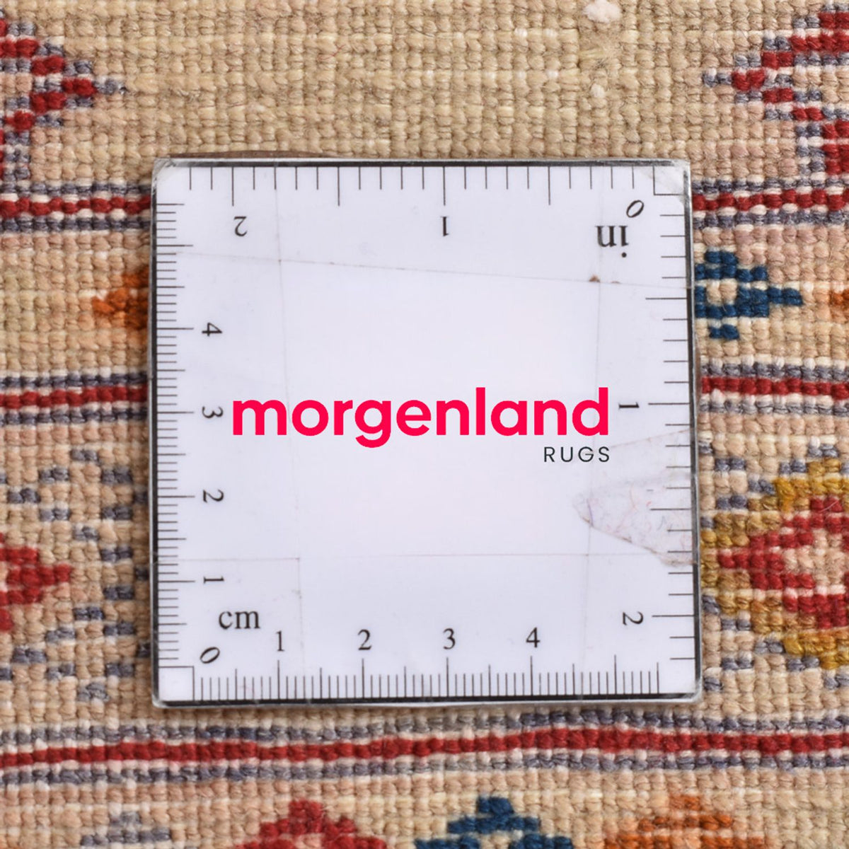 Tapis Turkaman - 89 x 62 cm - multicolore