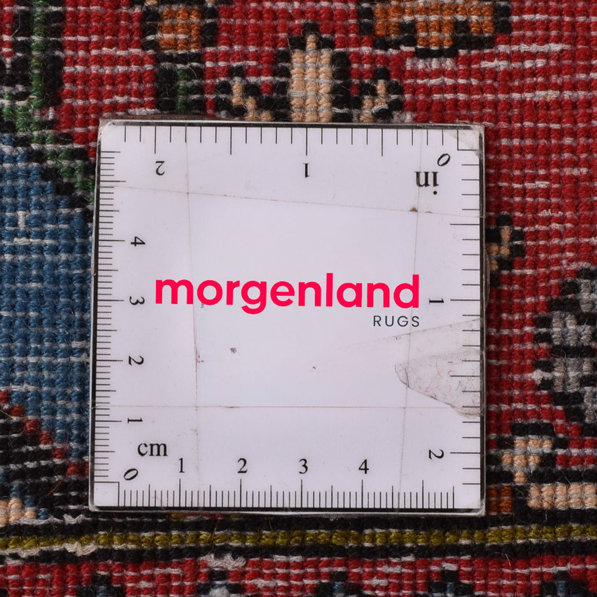 Tapis de couloir Tapis persan - Nomadic - 398 x 122 cm - rouge