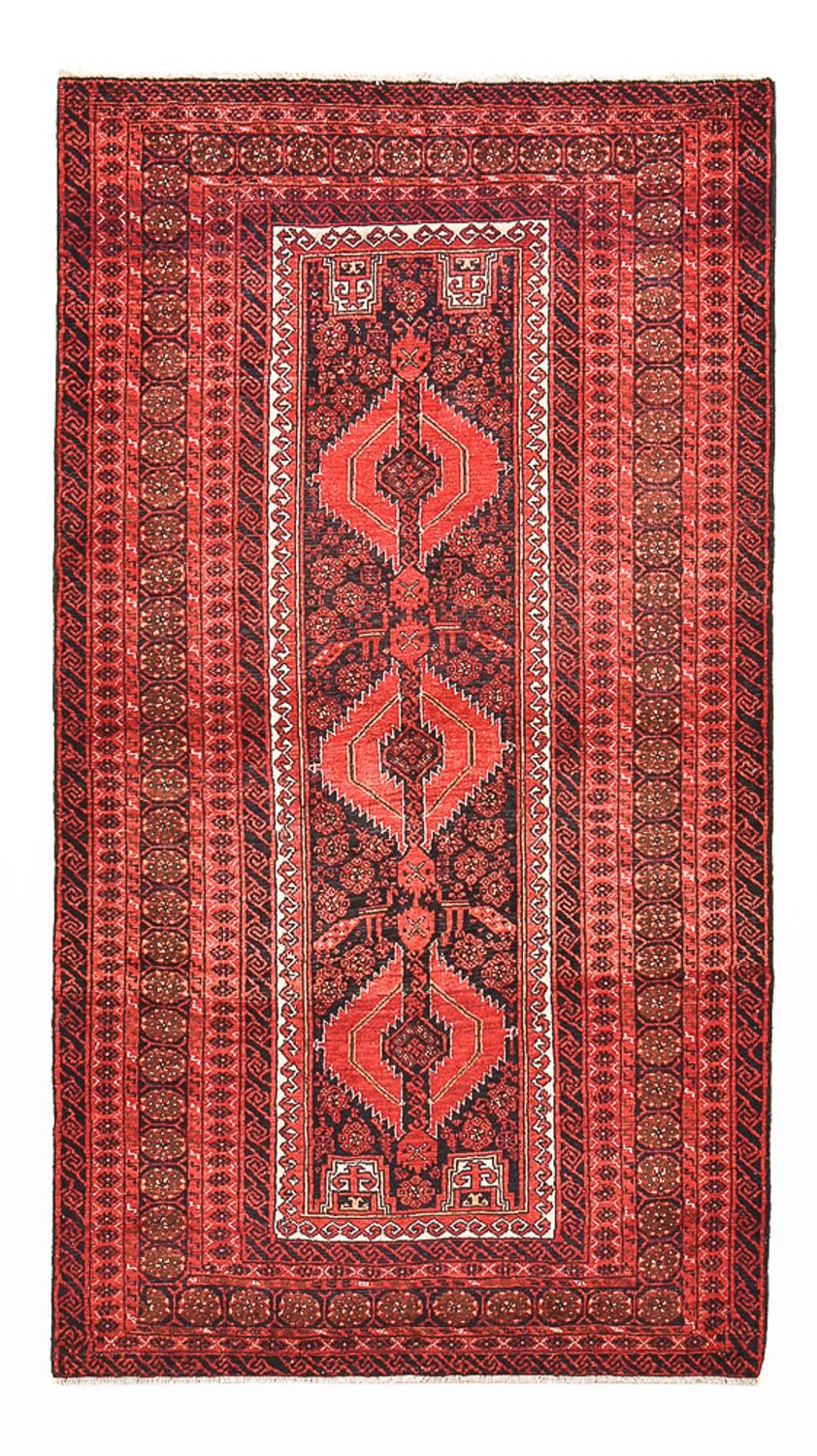 Tapis de couloir Tapis Belutsch - 180 x 100 cm - rouge