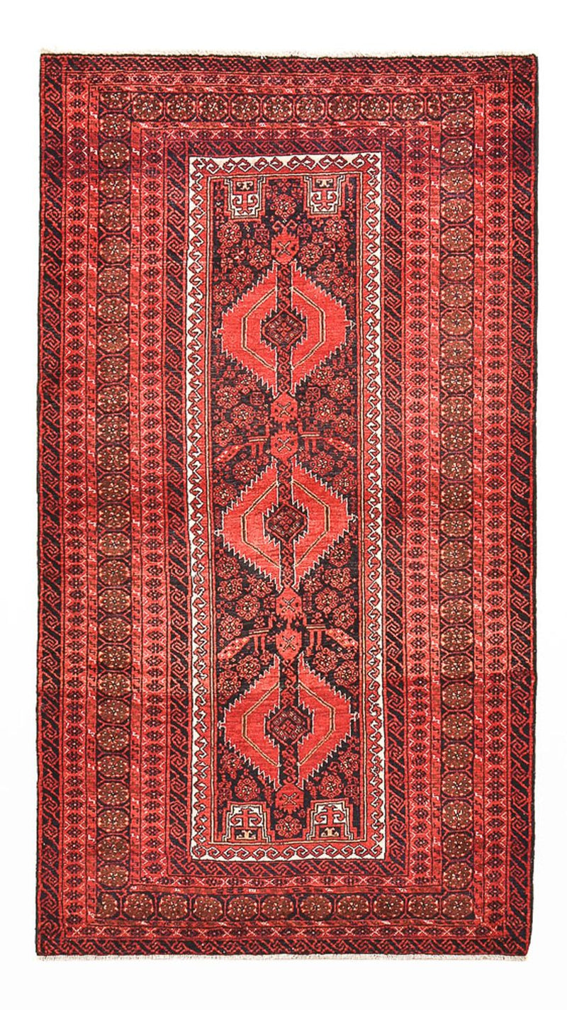 Tapis de couloir Tapis Belutsch - 180 x 100 cm - rouge