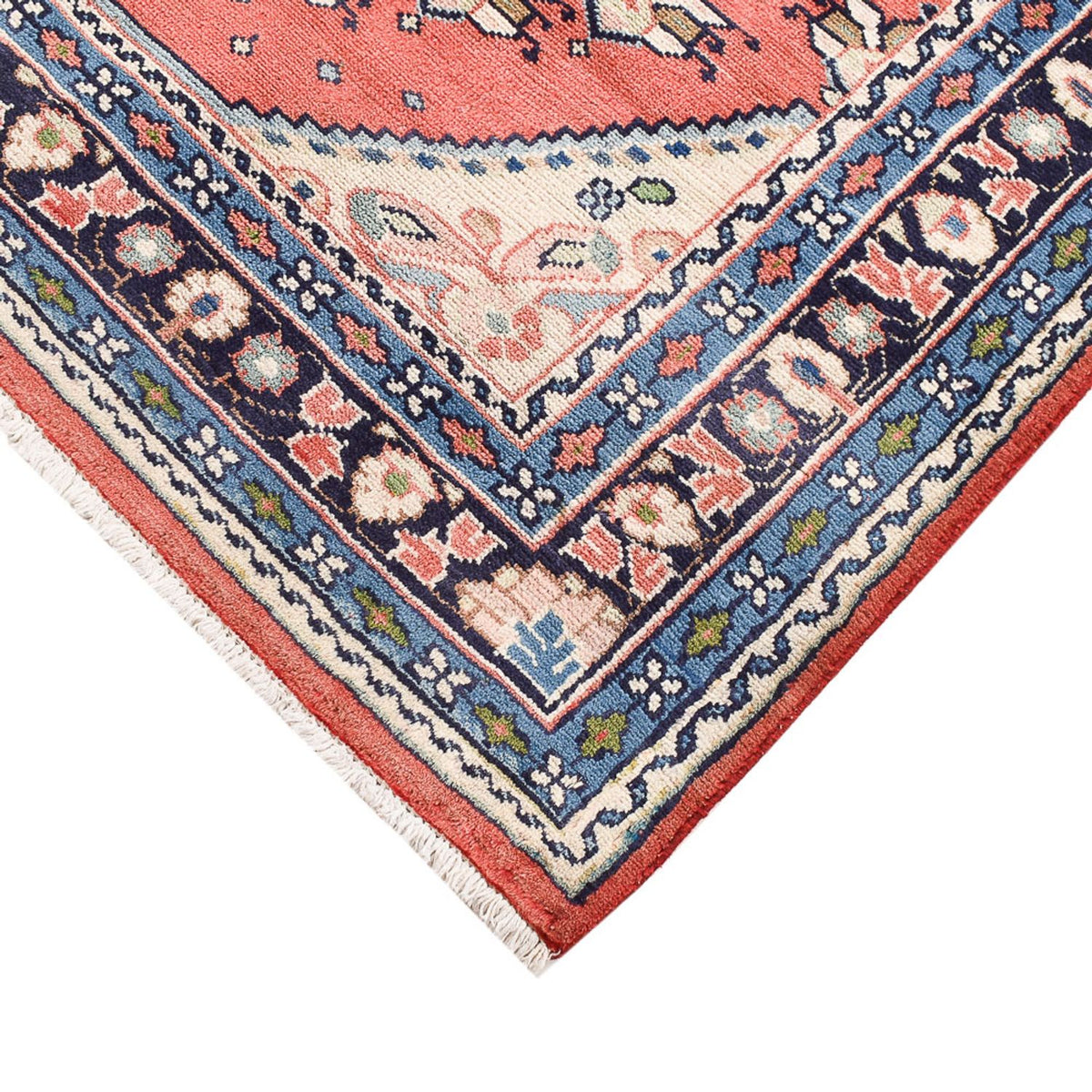 Tapis persan - Nomadic - 193 x 120 cm - rouge
