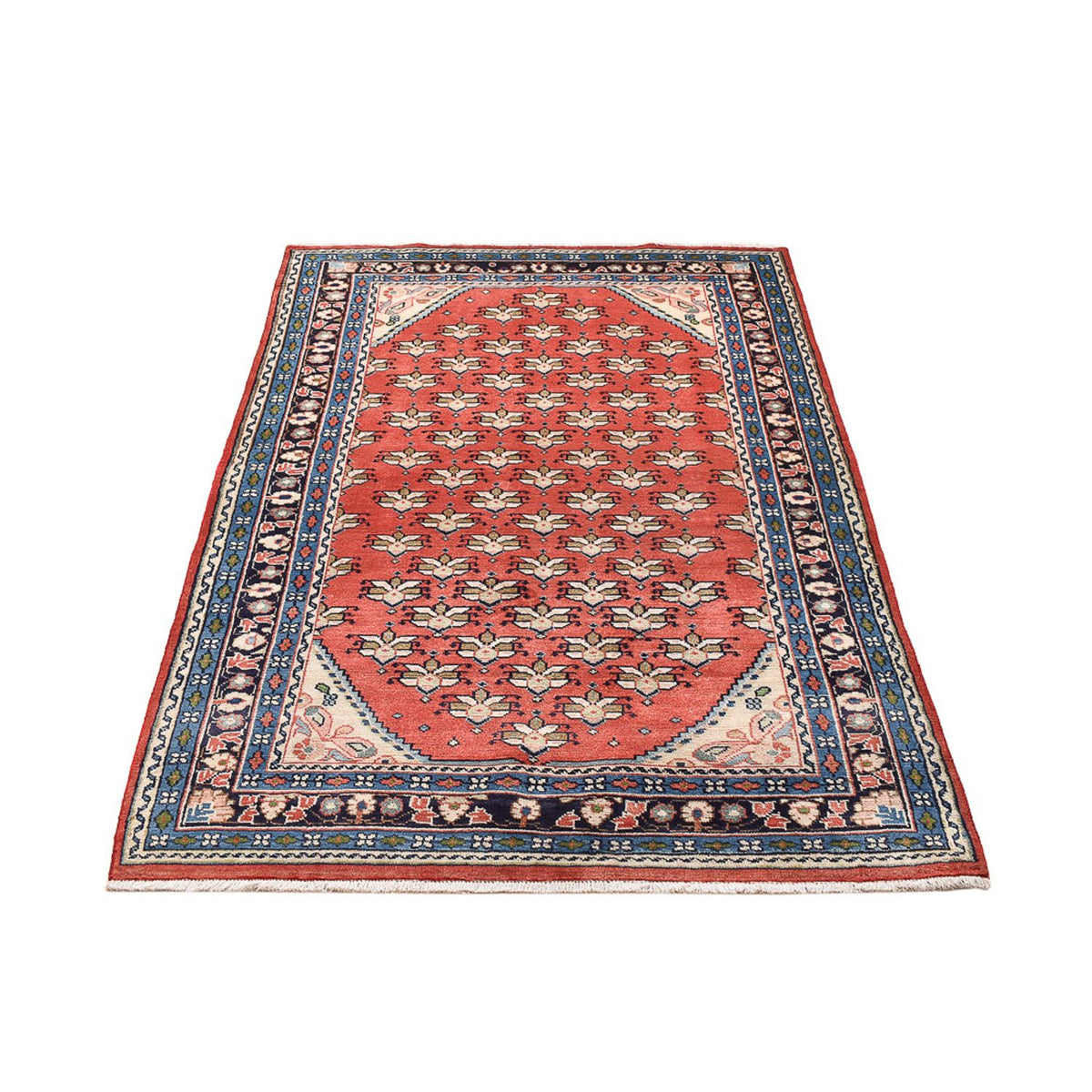Tapis persan - Nomadic - 193 x 120 cm - rouge