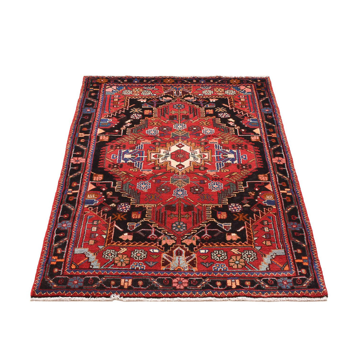 Tapis persan - Nomadic - 147 x 100 cm - rouge