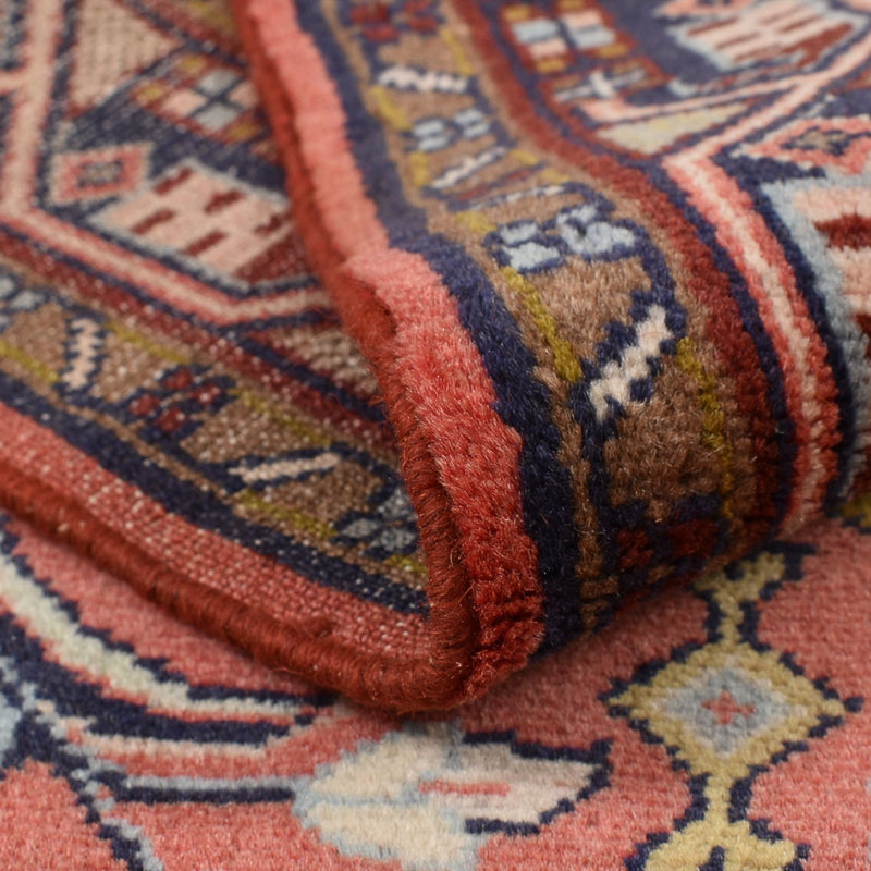 Tapis persan - Nomadic - 150 x 101 cm - rouge clair