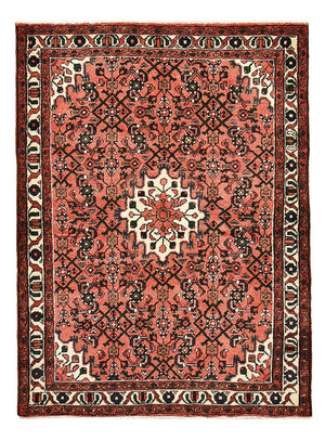 Tapis persan - Nomadic - 149 x 107 cm - rouge clair