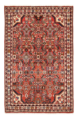 Tapis persan - Nomadic - 142 x 87 cm - rouge