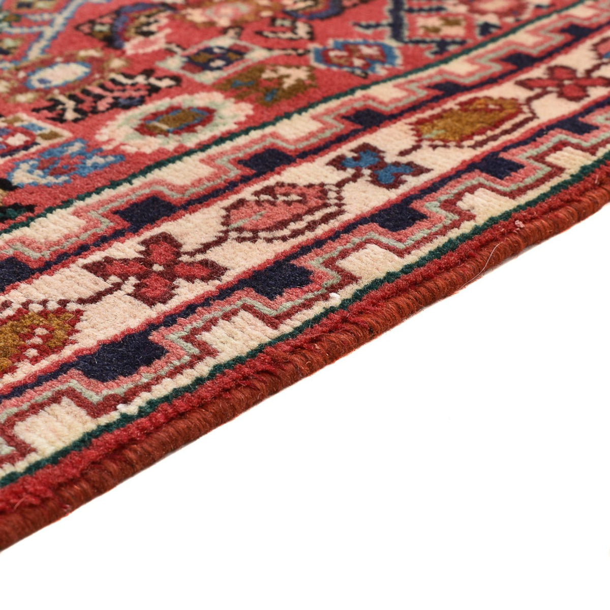 Tapis persan - Nomadic - 142 x 87 cm - rouge