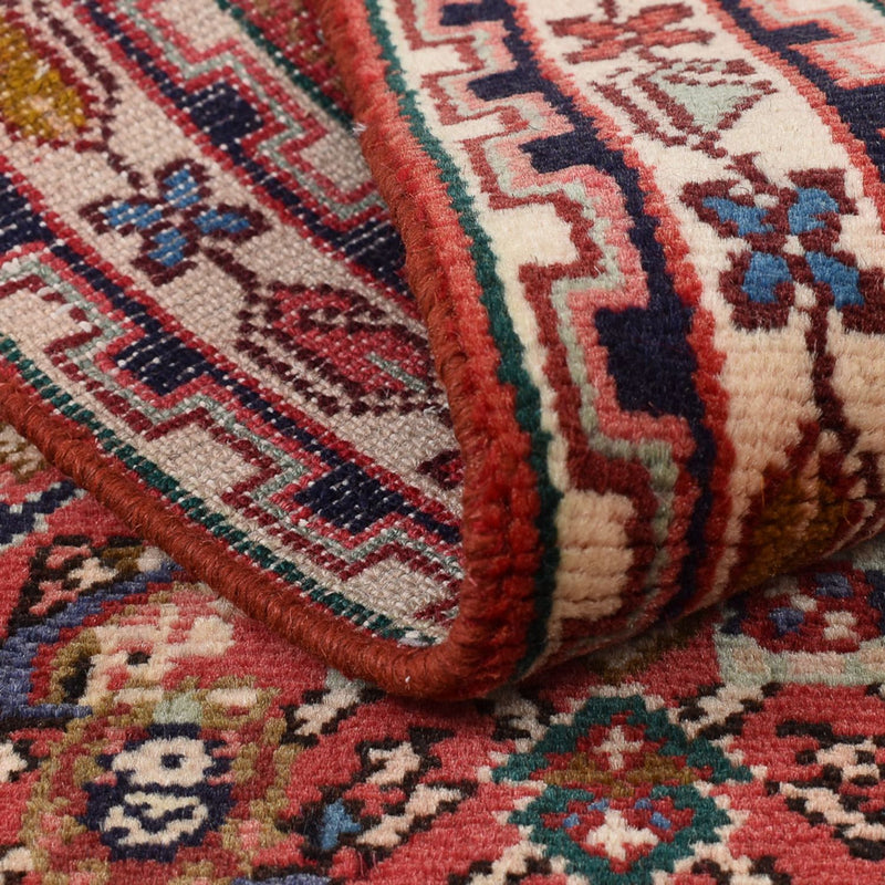 Tapis persan - Nomadic - 142 x 87 cm - rouge