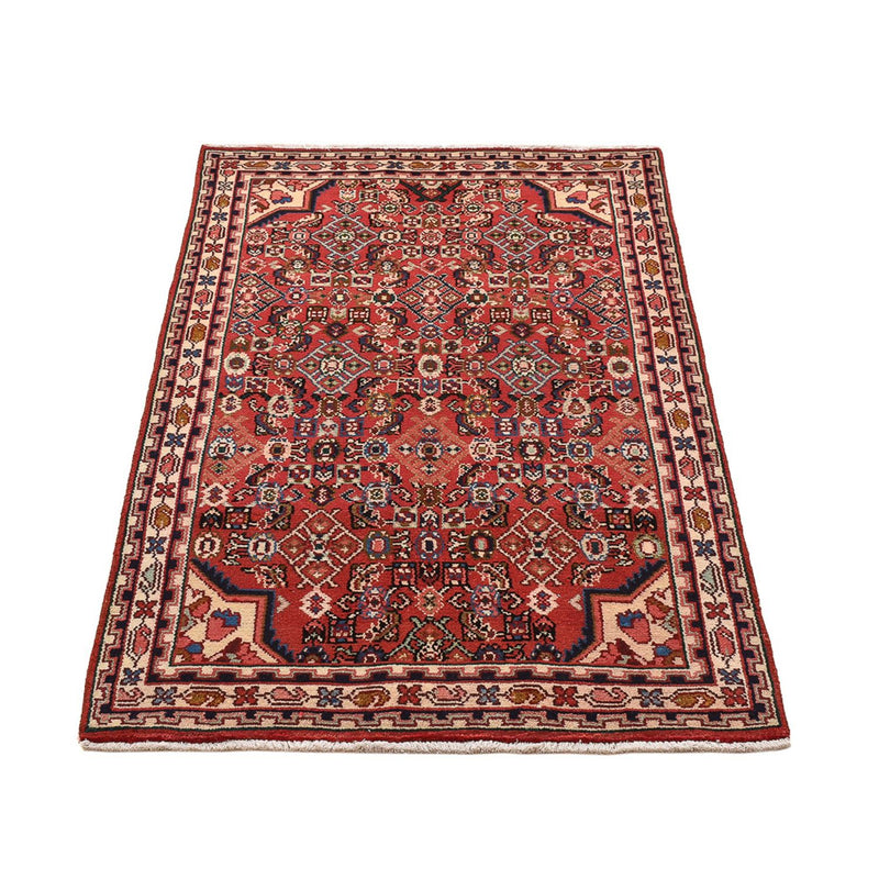 Tapis persan - Nomadic - 142 x 87 cm - rouge