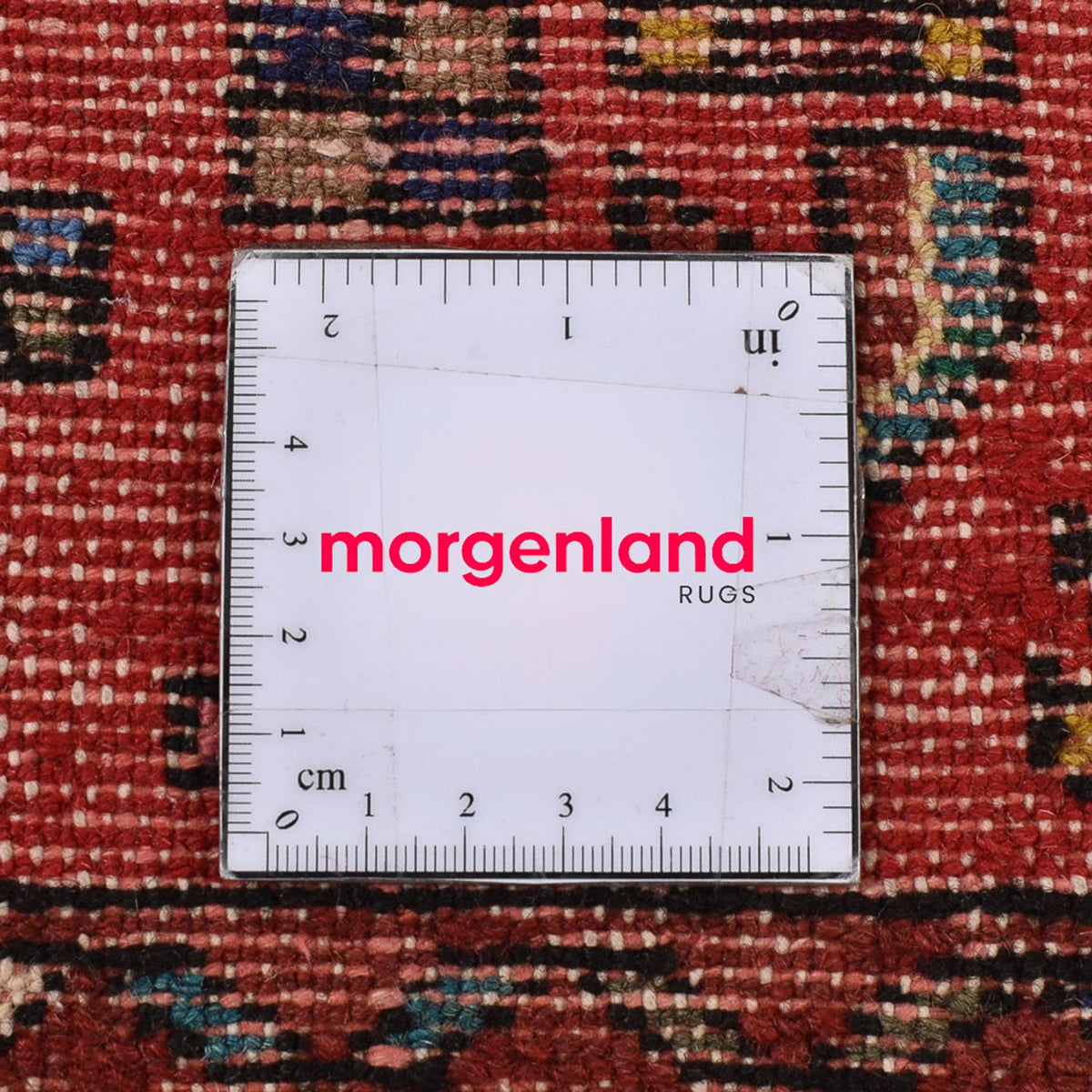 Tapis persan - Nomadic - 155 x 104 cm - rouge clair