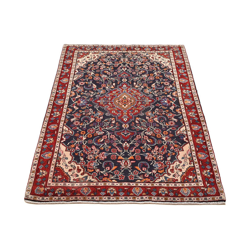 Tapis persan - Nomadic - 145 x 98 cm - bleu foncé