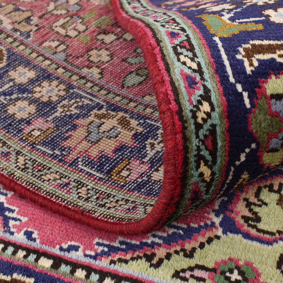 Tapis persan - Tabriz - 144 x 100 cm - rouge clair