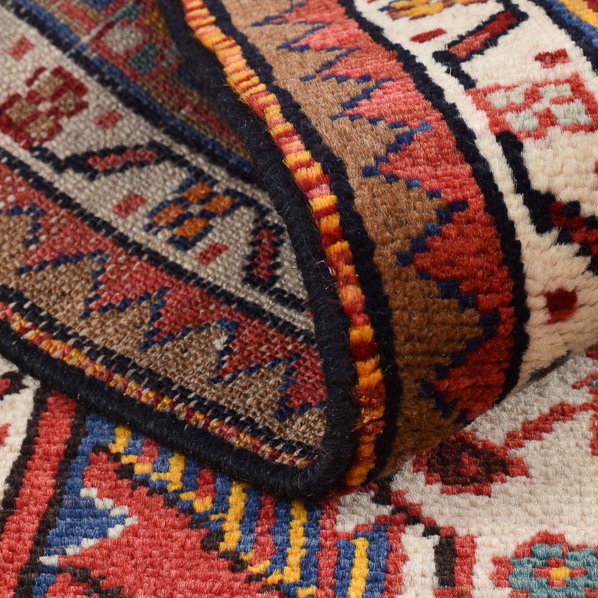 Tapis persan - Nomadic - 126 x 93 cm - multicolore